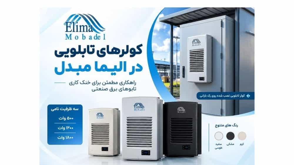 کولرهای تابلویی در الیما مبدل