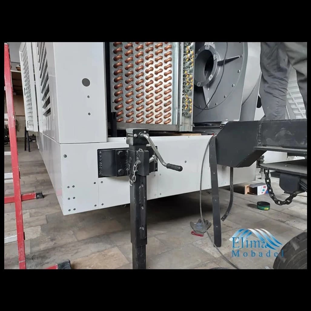 مراحل ساخت ایرکاندیشن هواپیما الیمامبدل ۶